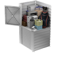 a 5' x 5' storage unit